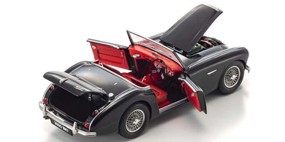 Pogled odozgo s otvorenim vratima - Austin Healey 3000 BN7 Black