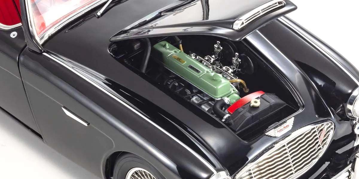 Detalji motora - Austin Healey 3000 BN7 Black