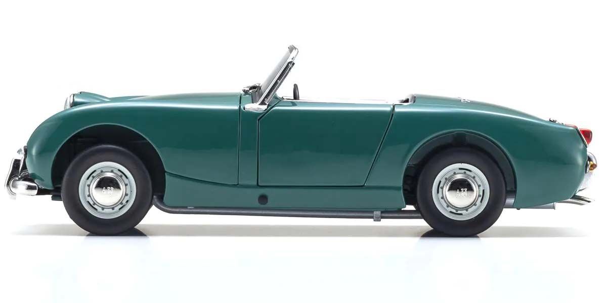 Austin Healey Sprite 1958 Leaf Green – bočni pogle