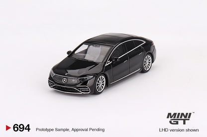Mercedes-Benz EQS 580 4MATIC – Black – MiniGT