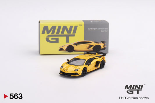 Lamborghini Aventador SVJ – Giallo Orion – 1:64 – Mini GT