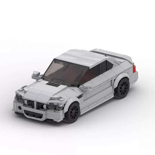 BMW M3 CSL model na sklapanje, prikaz prednjeg dela automobila
