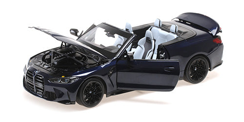 BMW M4 Cabriolet 2020 Plavi Metalik – Otvorena vrata napred