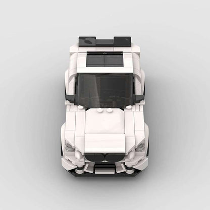 BMW M2 F87 - Pogled odozgo sastavljenog modela
