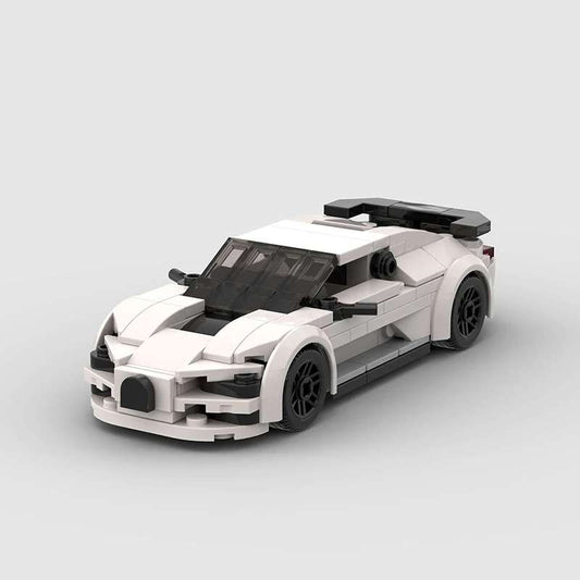 Bugatti Chiron White - Pogled napred