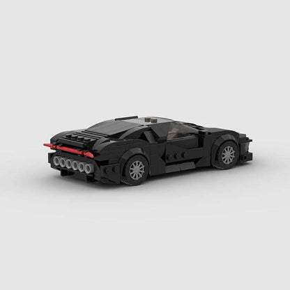 Bugatti La Voiture Noire autić na sklapanje - pogled sa zadnje strane