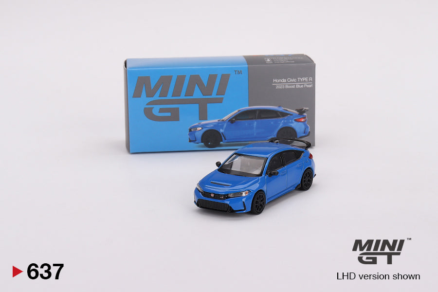 Honda Civic Type R 2023 – Boost Blue Pearl – MiniGT