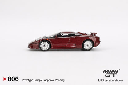 Bugatti EB110 GT – Dark Red Metallic – MiniGT