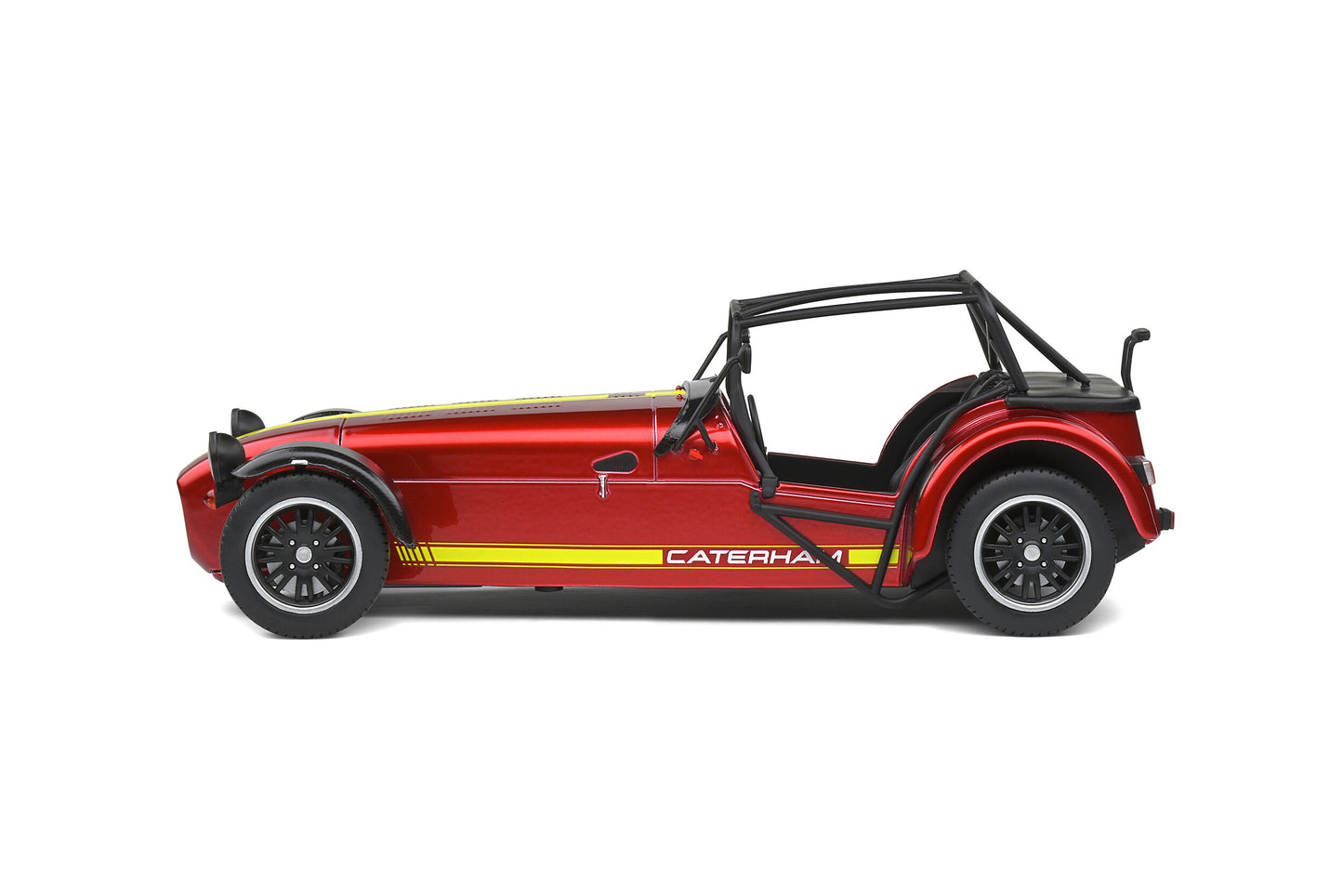 Caterham Seven 275 Academy – Metallic Red & Yellow – 2014 (1:18)