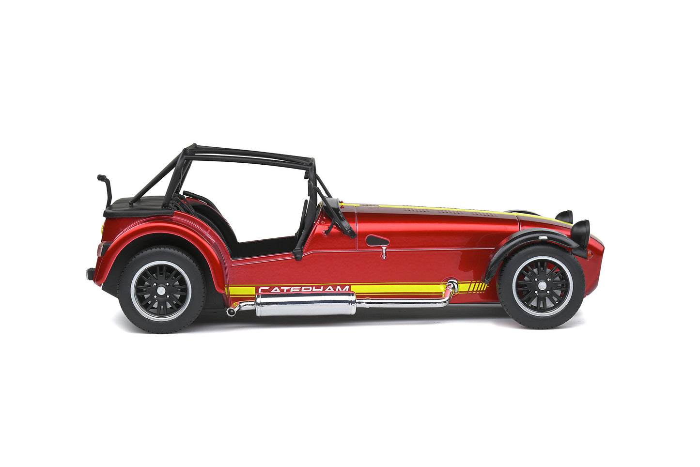 Caterham Seven 275 Academy – Metallic Red & Yellow – 2014 (1:18)