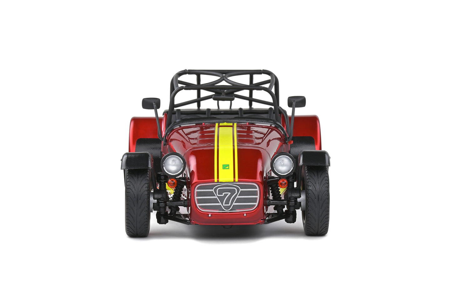 Caterham Seven 275 Academy – Metallic Red & Yellow – 2014 (1:18)