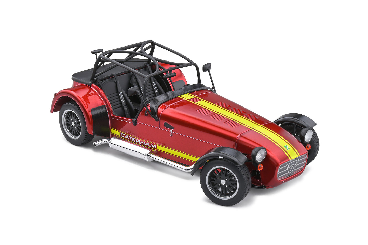 Caterham Seven 275 Academy – Metallic Red & Yellow – 2014 (1:18)