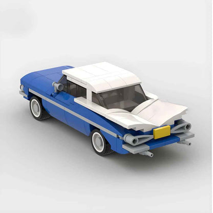 Detaljni prikaz zadnje strane Chevrolet Bel Air makete