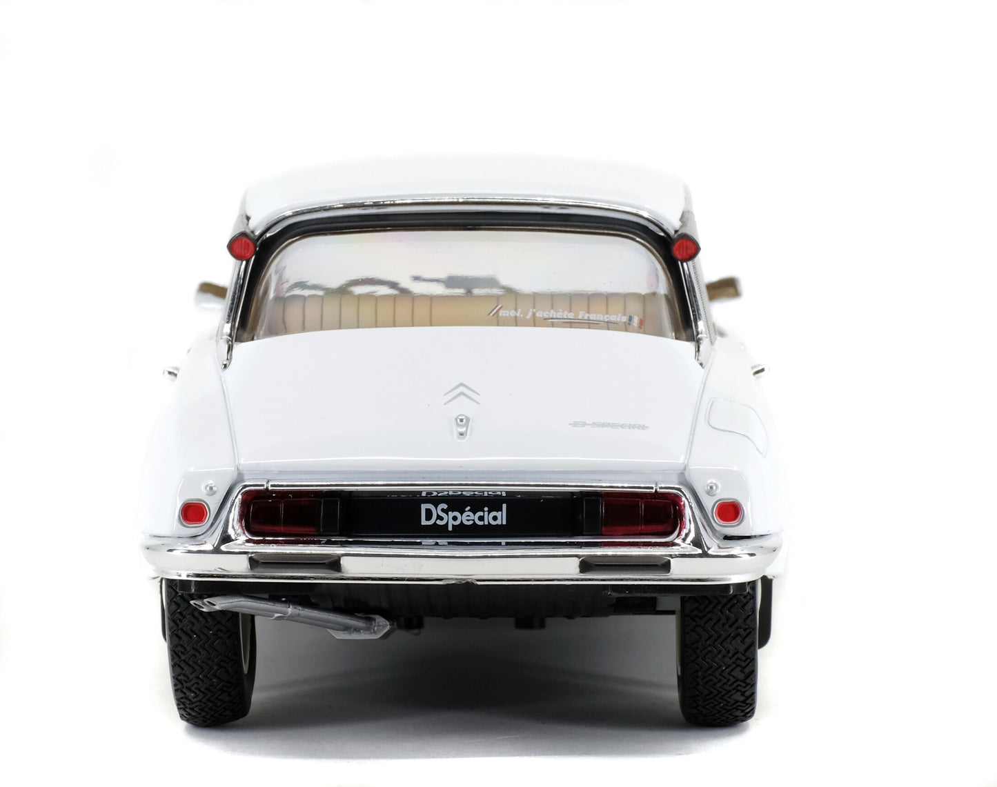Citroën D Special Blanche 1972 – 1:18 Die‑Cast Solido