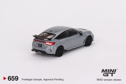 Honda Civic Type R 2023 – Sonic Gray Pearl – MiniGT