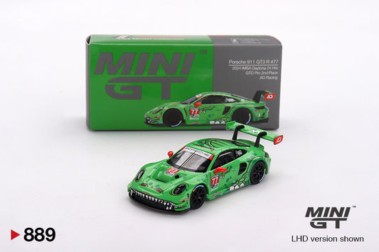 Porsche 911 GT3 R #77 AO Racing 2024 Daytona 1:64 Mini GT