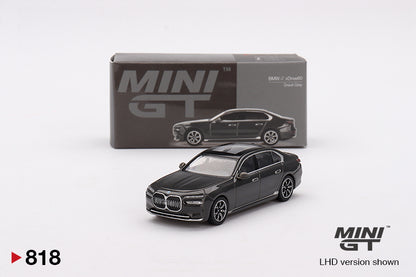 BMW i7 xDrive60 – Dravit Grey – MiniGT