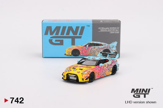 LB-Silhouette WORKS GT NISSAN 35GT-RR Ver.1 LBWK KUMA – 1:64 – Mini GT