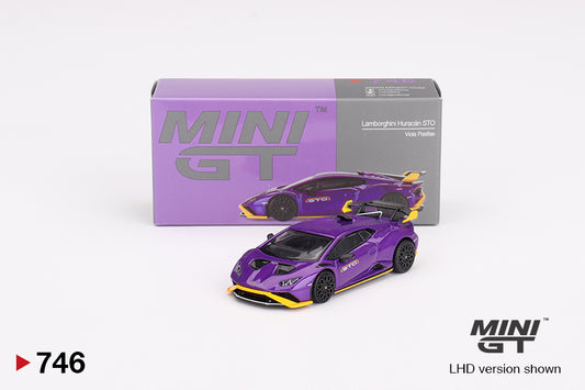 Lamborghini Huracán STO – Viola Pasifae – 1:64 – Mini GT
