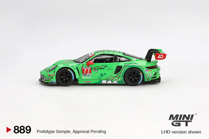 Porsche 911 GT3 R #77 AO Racing 2024 Daytona 1:64 Mini GT