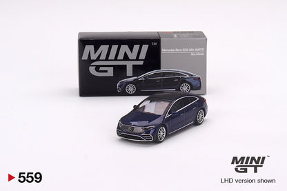 MERCEDES-BENZ EQS 580 4MATIC NAUTICAL BLUE METALLIC 2023