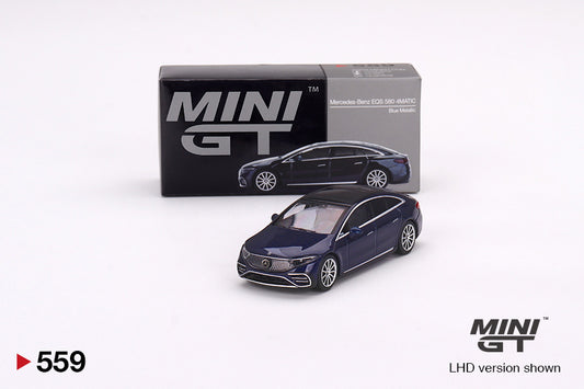 MERCEDES-BENZ EQS 580 4MATIC NAUTICAL BLUE METALLIC 2023