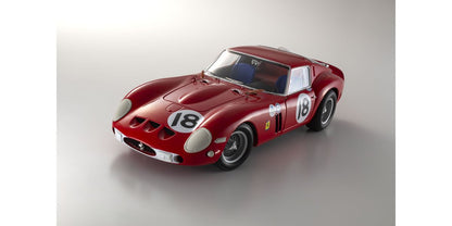 Ptičija perspektiva Ferrari 250 GTO Daytona 3H, pogled sa prednje strane