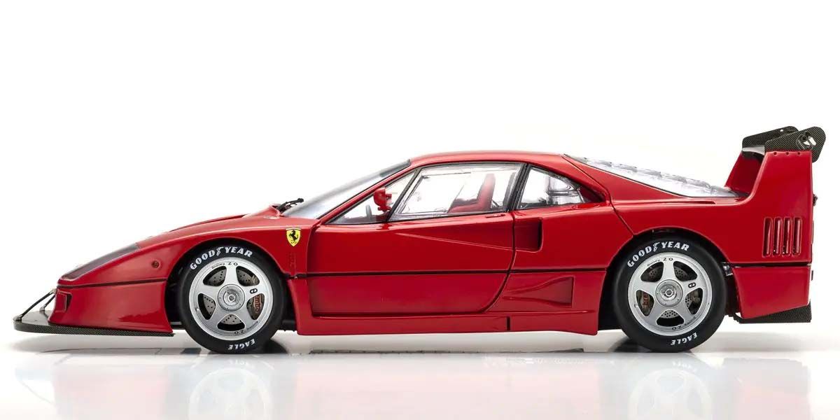 Ferrari F40 Competizione 1989 Red - Pogled sa strane