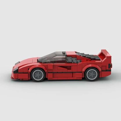 Bočni pogled na Ferrari F40 autić na sklapanje