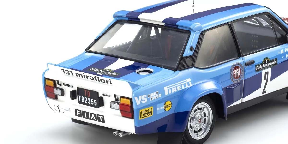 Detalj zadnje strane Fiat 131 Abarth