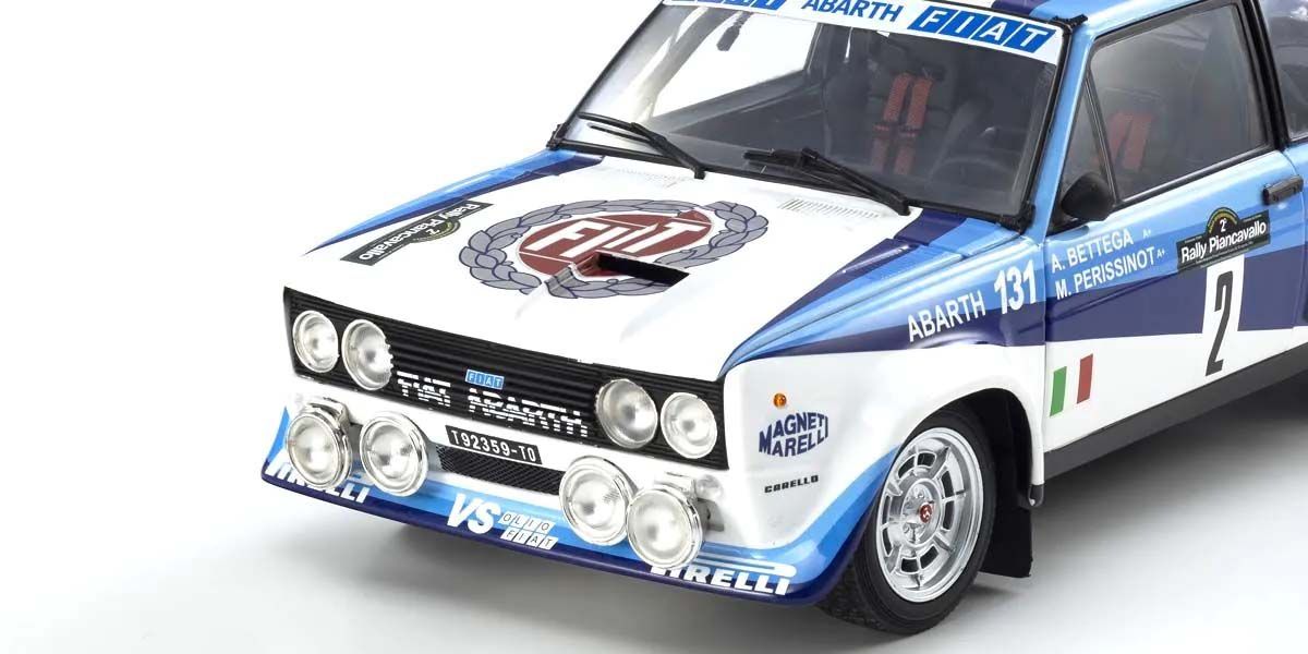 Detalj prednje strane Fiat 131 Abarth