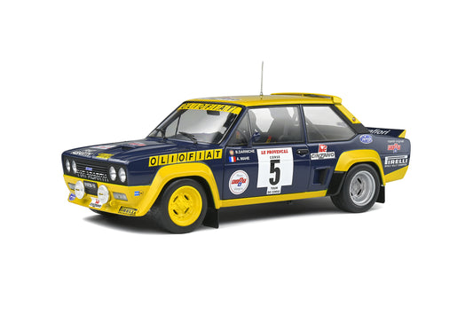 Fiat 131 Abarth – Tour de Corse – 1977 – #5 Darniche/Mahé – 1:18 – Solido