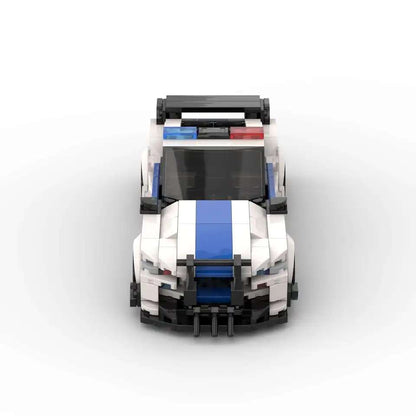 Ford Mustang Police autić na sklapanje, pogled odozgo.