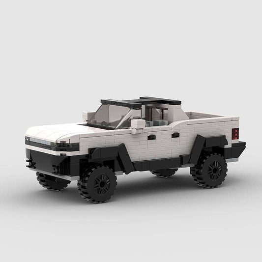 Prednji pogled GMC Hummer EV autića na sklapanj