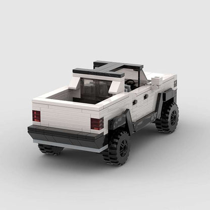 Zadnji pogled GMC Hummer EV autića na sklapanje