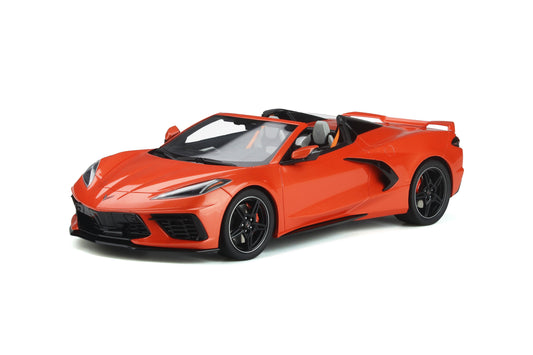 Chevrolet Corvette C8 Cabriolet – Sebring Orange – 2020 – 1:18 – GT Spirit