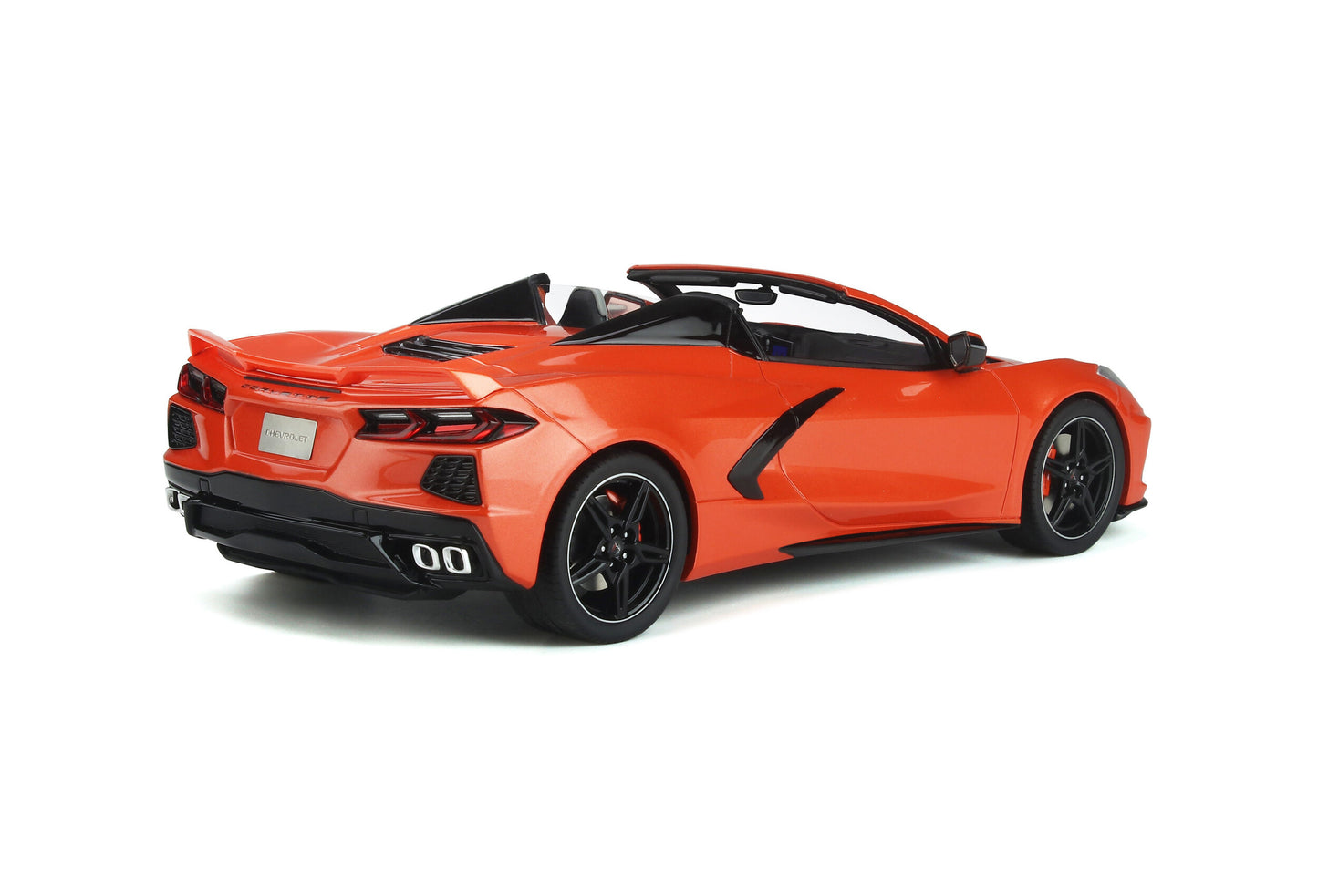 Chevrolet Corvette C8 Cabriolet – Sebring Orange – 2020 – 1:18 – GT Spirit