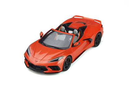 Chevrolet Corvette C8 Cabriolet – Sebring Orange – 2020 – 1:18 – GT Spirit