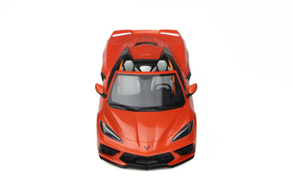 Chevrolet Corvette C8 Cabriolet – Sebring Orange – 2020 – 1:18 – GT Spirit