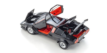 Lamborghini Countach LP5000 Quattrovalvove Black - Pogled odozgo sa otvorenim vratima