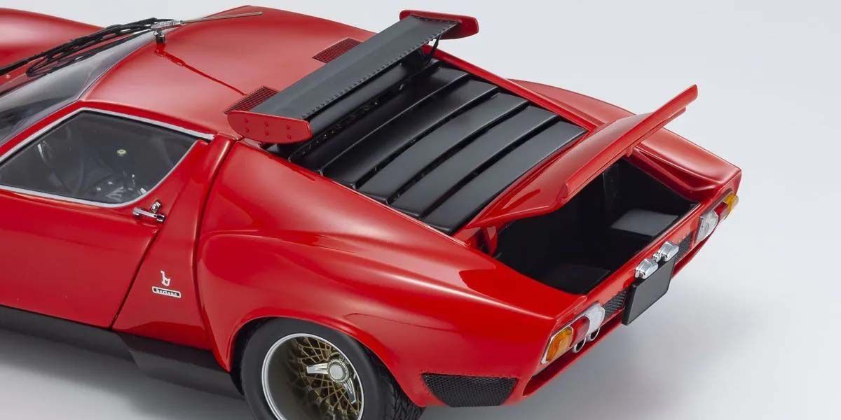 Lamborghini Miura SV 1970 Red-Black - Prtljažnik