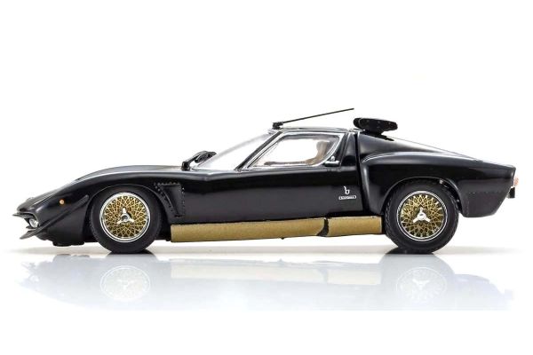 Lamborghini Miura SVR 1970 Black-Gold - bočni pogled