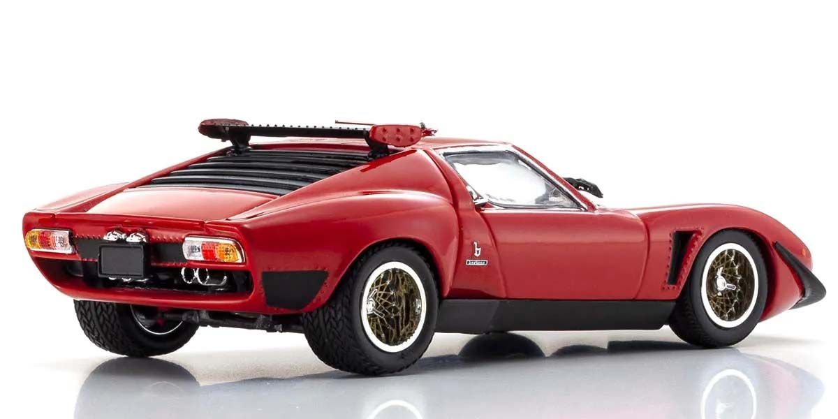 Lamborghini Miura SVR 1970 Red - zadnji pogled