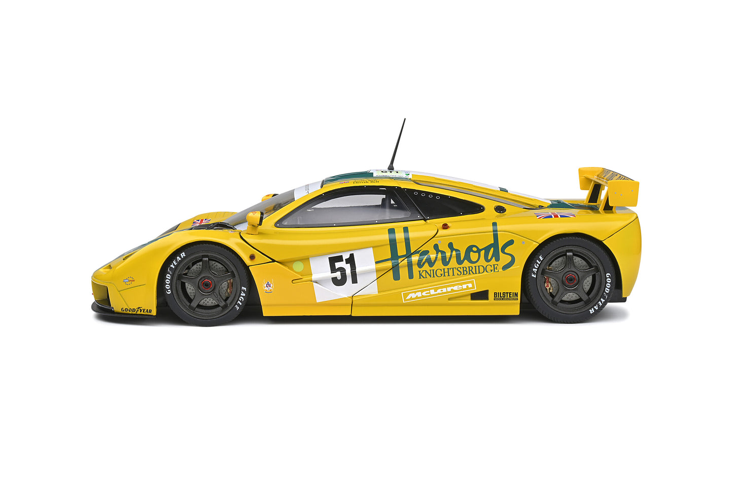 McLaren F1 GTR Short Tail – 24H Le Mans 1995 – #51 Wallace/Bell/Bell – 1:18 – Solido