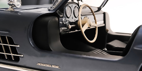 Mercedes-Benz 300 SL 1955 – Prikaz unutrašnjosti automobila