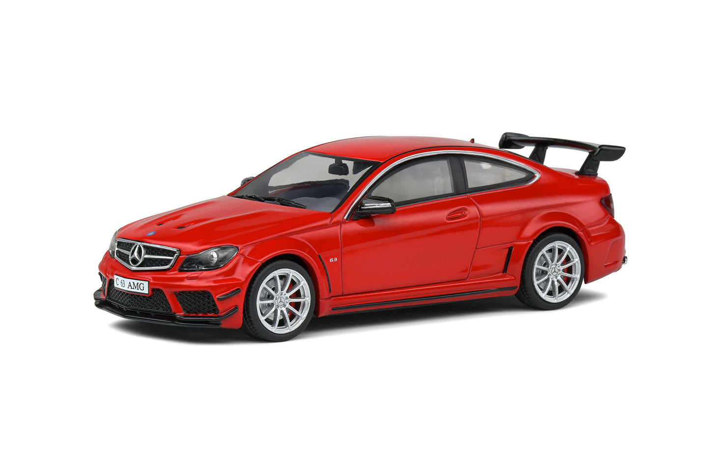Mercedes-Benz C63 AMG Black Series Fire Opal Red 2012 Solido 1:43