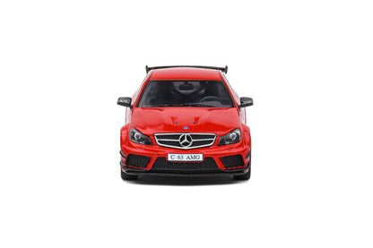 Mercedes-Benz C63 AMG Black Series Fire Opal Red 2012 Solido 1:43
