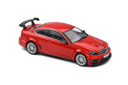 Mercedes-Benz C63 AMG Black Series Fire Opal Red 2012 Solido 1:43