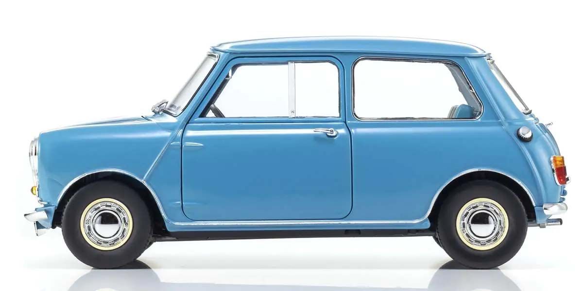 Morris Mini Minor Clipper Blue – bočni pogled