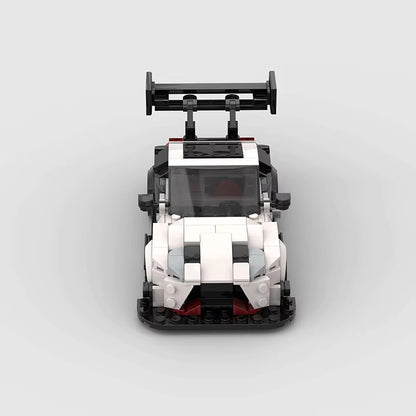 Slika odozgo Nissan Attack 370Z autića na sklapanje